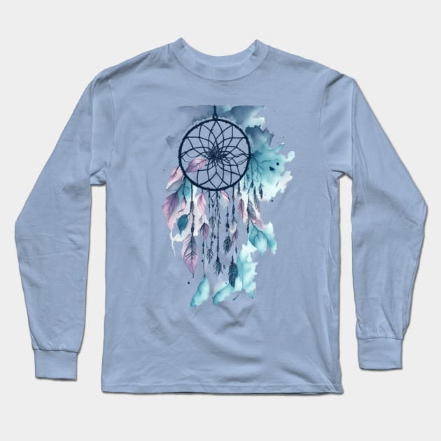 Dreamcatcher Long Sleeve T-Shirt by Shy Elf Designer